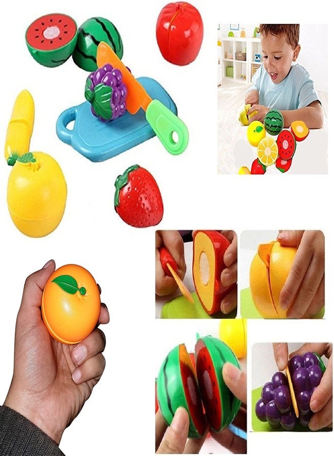 كيتي كاتز مجموعة ألعاب تقطيع الطعام والخضراوات في الوقت الحقيقي من KITI KITS® (فاكهة) - Image 3